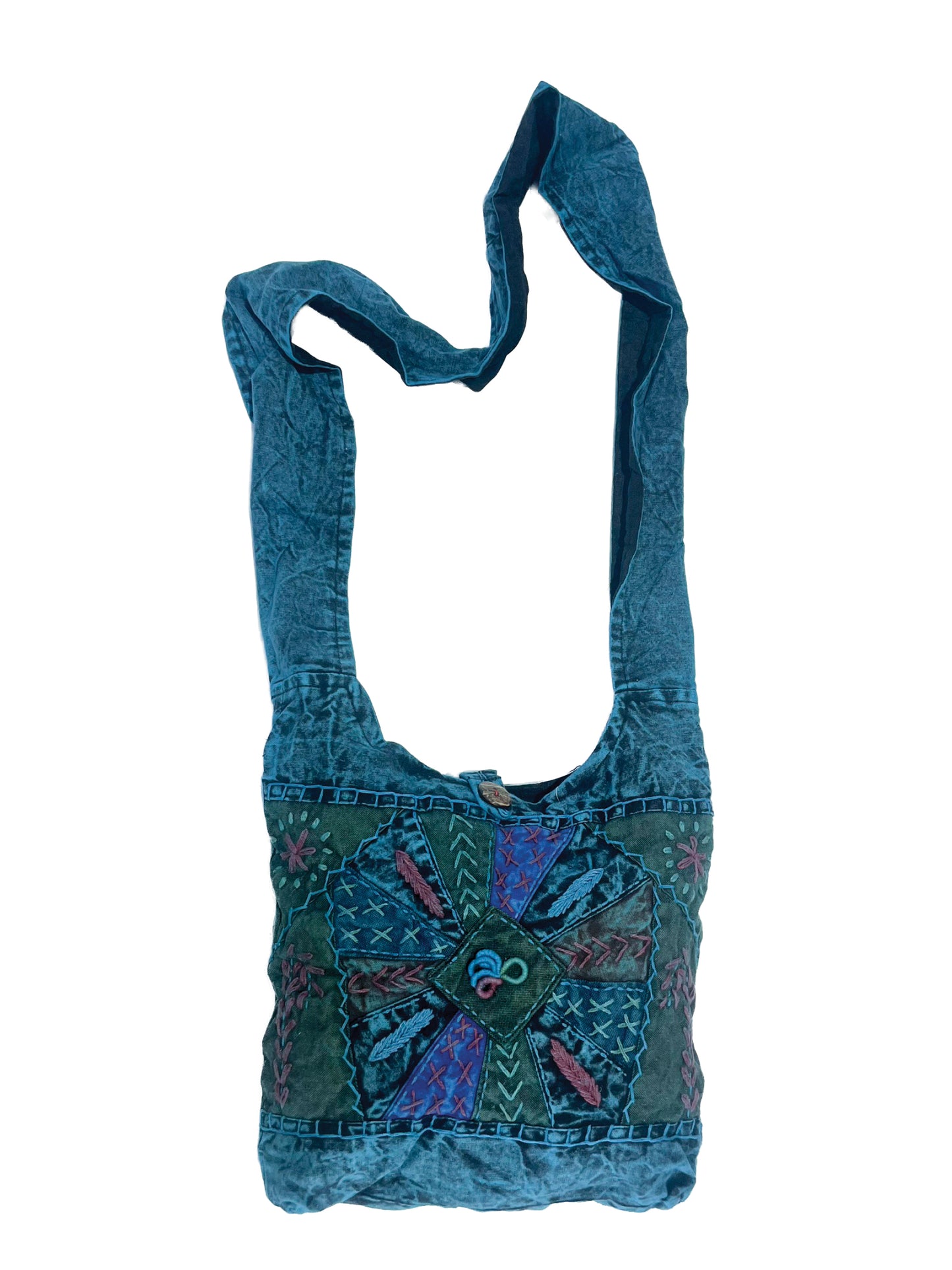 Boho Crossbody Vintage Wash