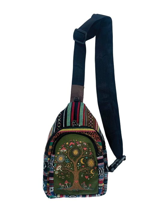Tree of life Crossbody Bag Gheri Multi