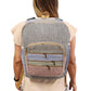Backpack Color block Multicolor Cotton