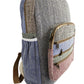 Backpack Color block Multicolor Cotton