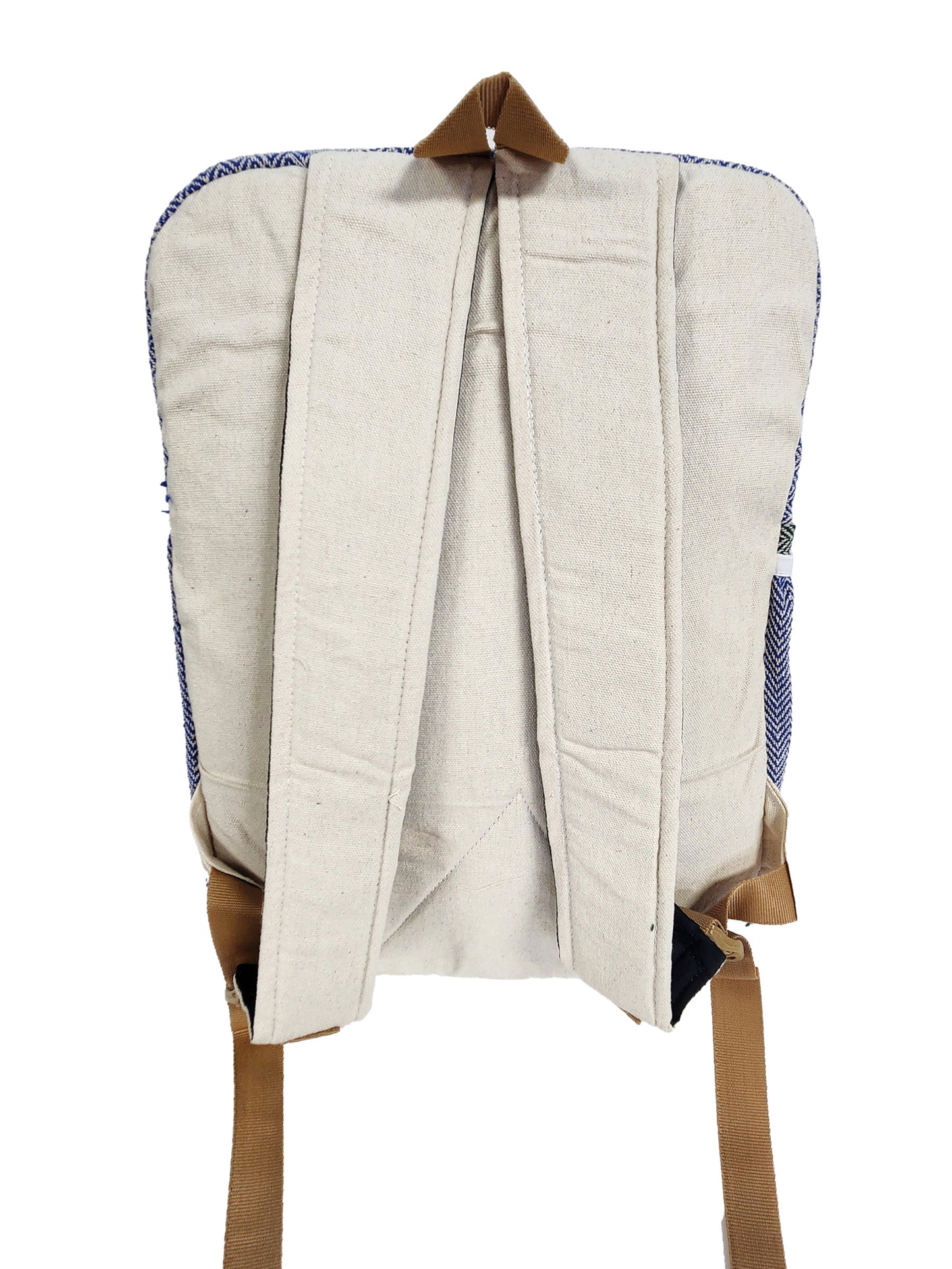 Backpack Color block Multicolor Cotton