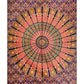 Mandala Lotus Floral Tapestry