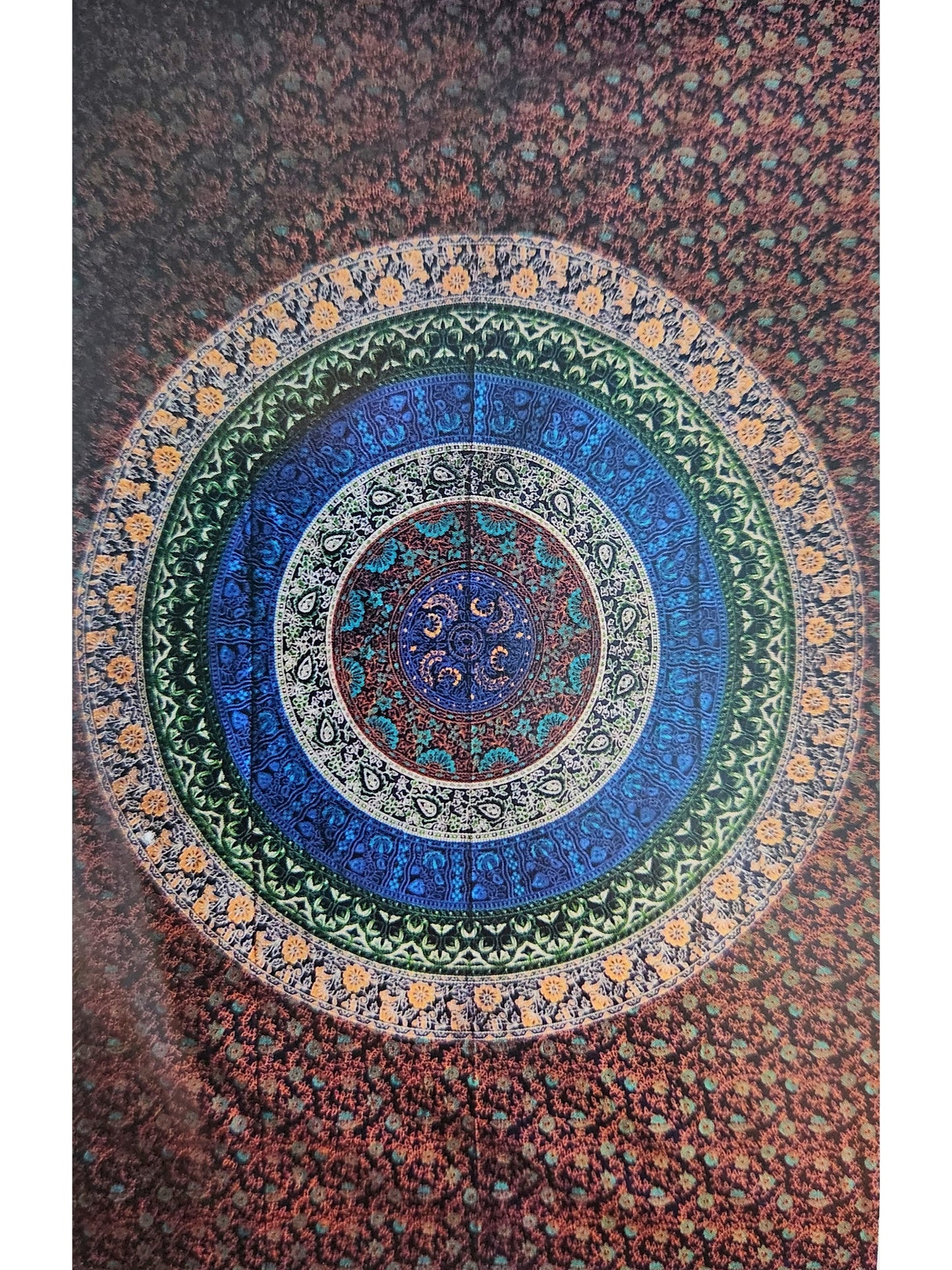 Floral Mandala Tapestry