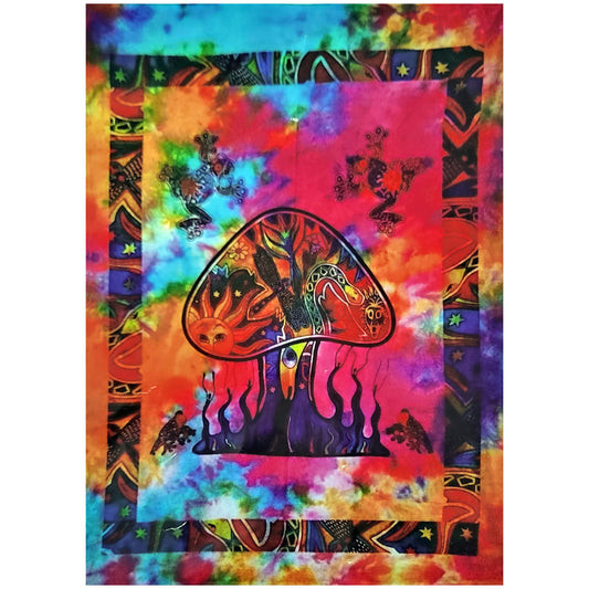 Magic Mushroom Tapestry