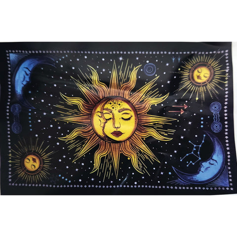 Sun Moon Constellations Tapestry