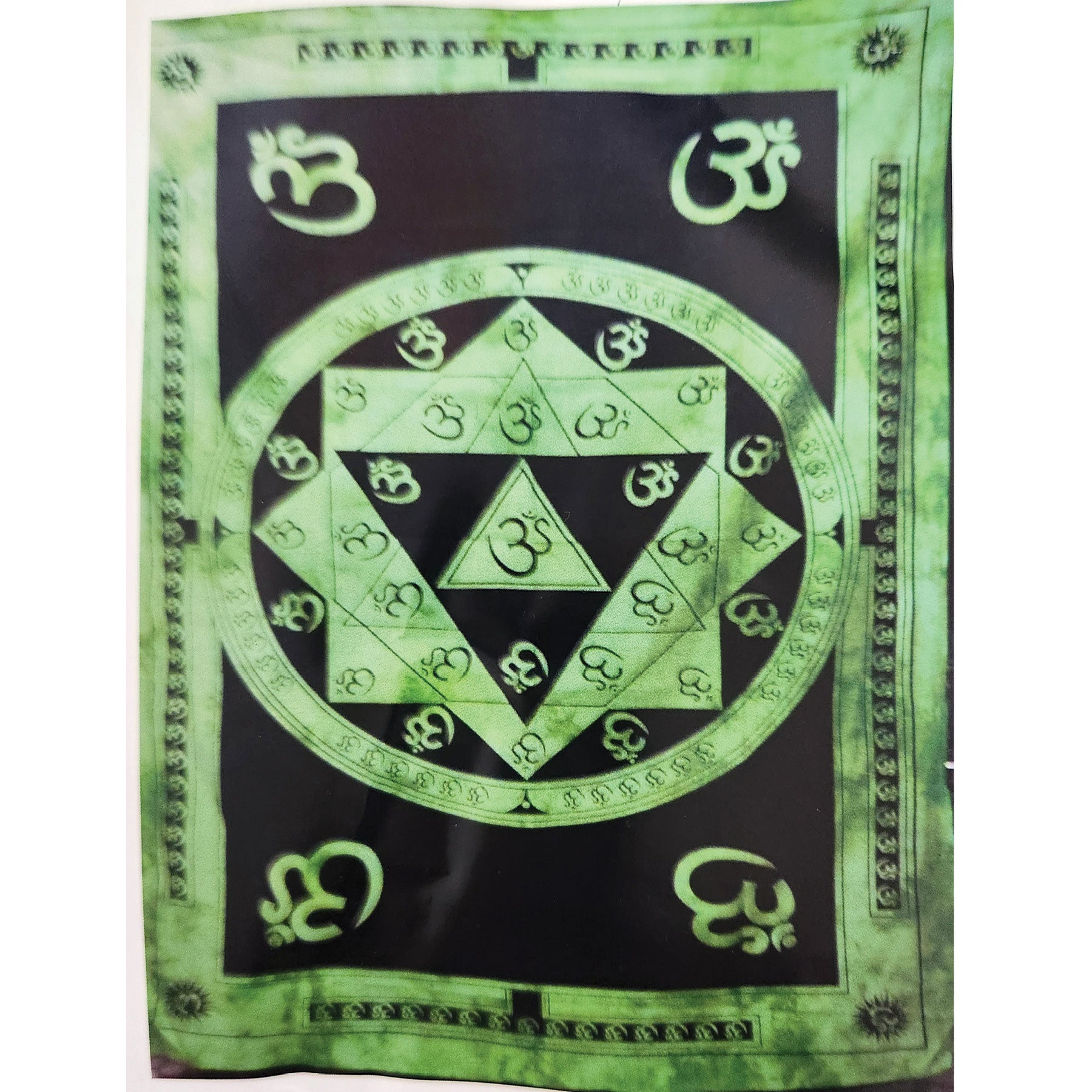 Om Sacred Geometry Tapestry