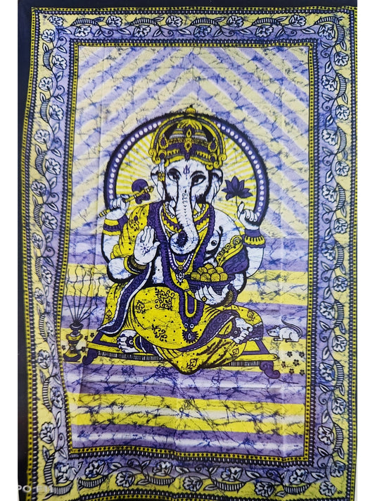 Blessing Ganesh Tapestry