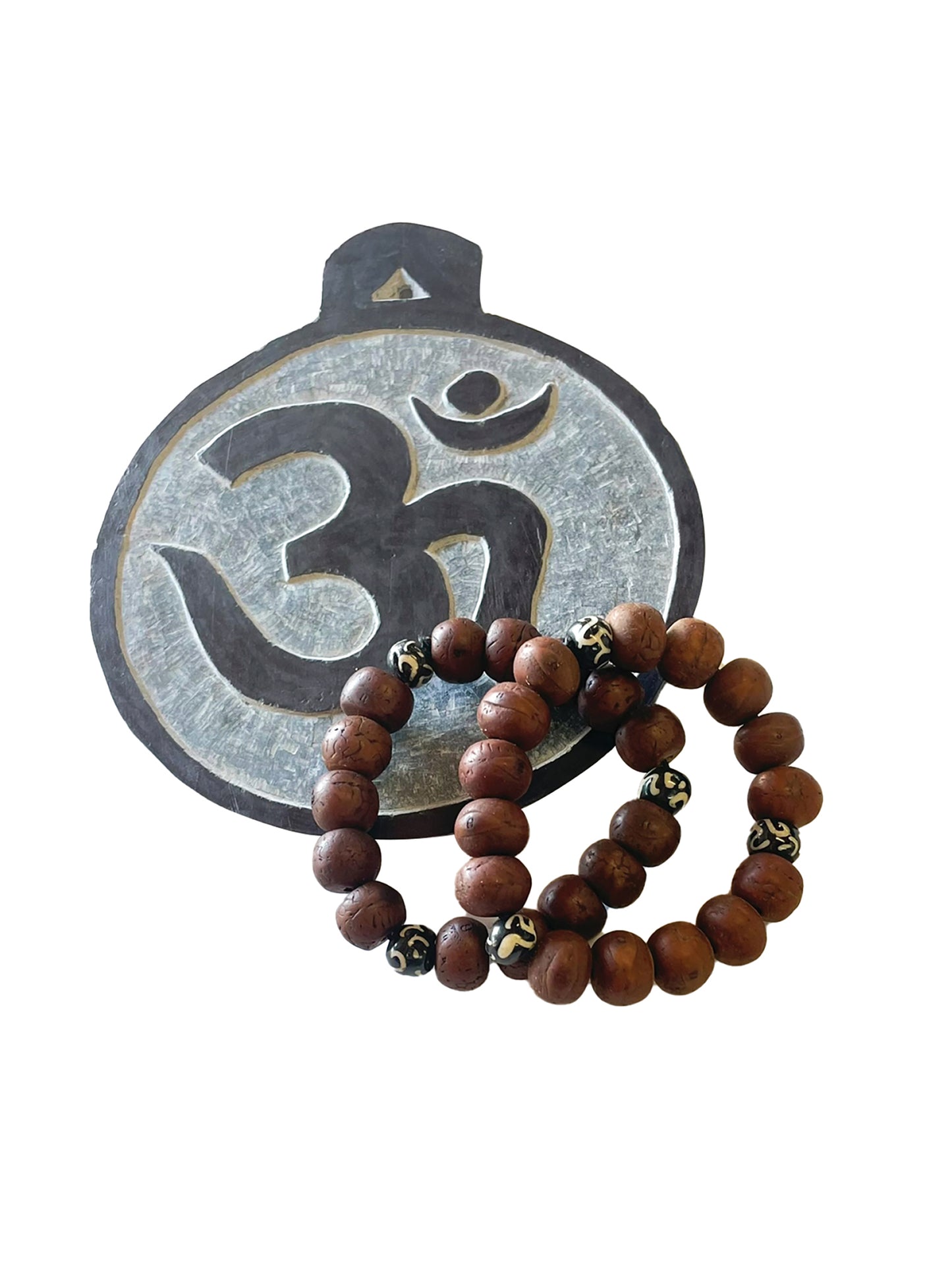 Bodhi Seed Om Bracelet