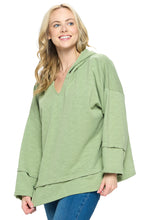 Hoodie Patchwork Loose Fit