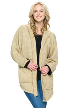 Cardigan Hooded Loose Fit