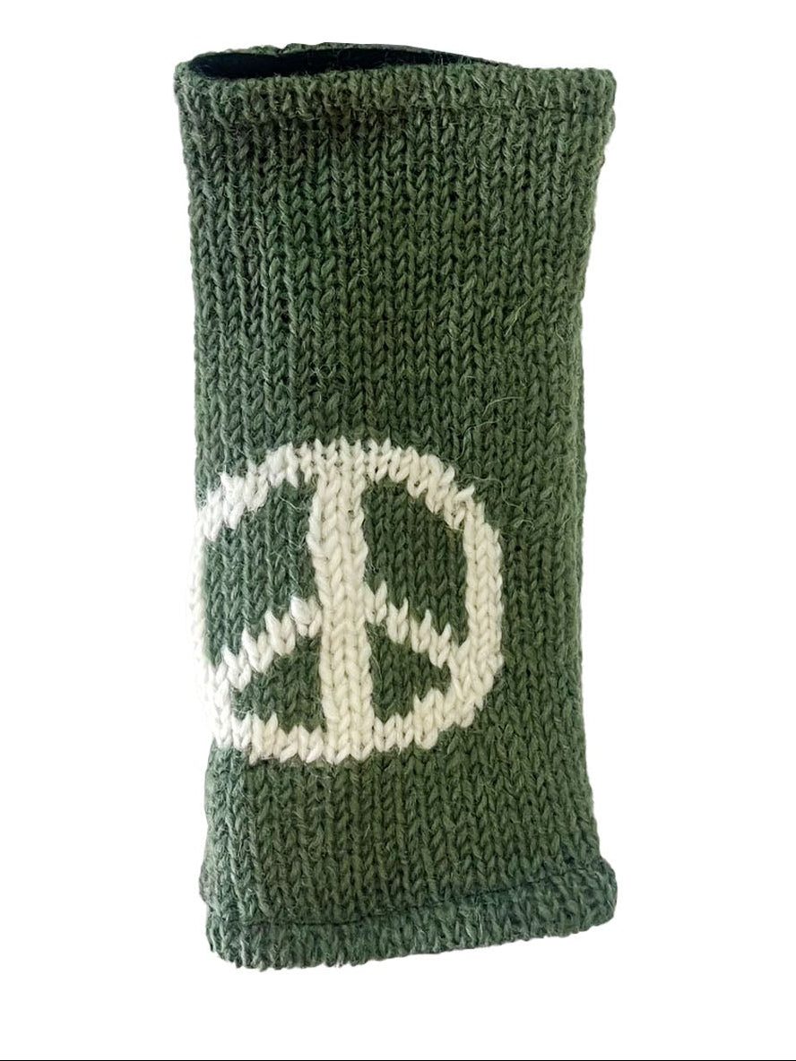 Peace Sign Hand Warmers