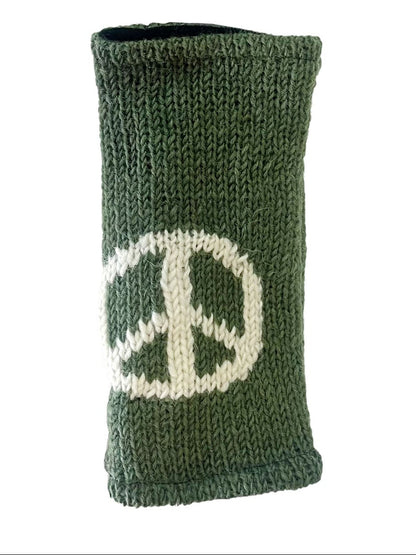 Peace Sign Hand Warmers