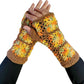 Fingerless Gloves Crochet Floral