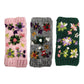 Handmade Knit Fingerless Floral Gloves