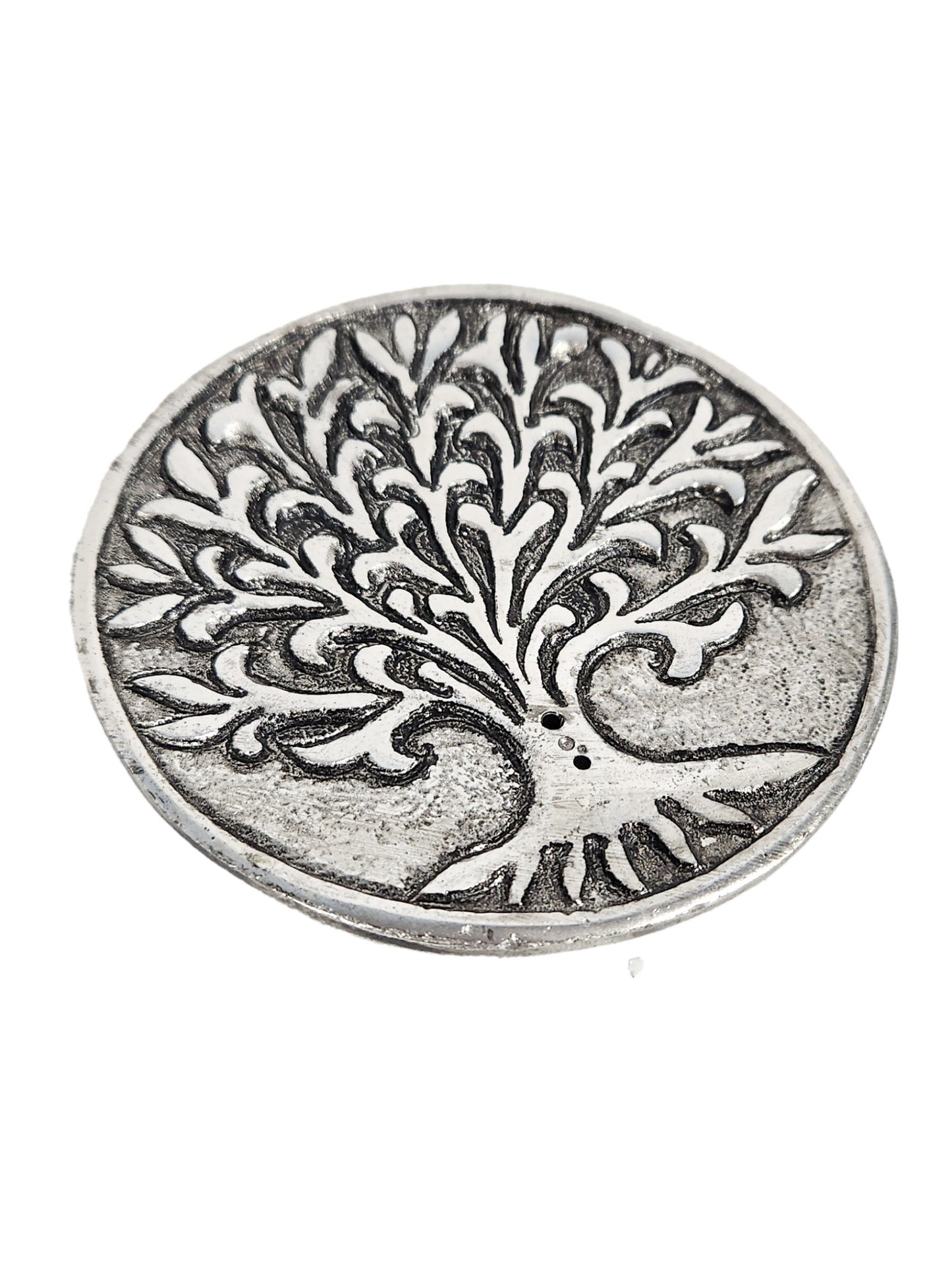 Tree of Life Round Incense Holder