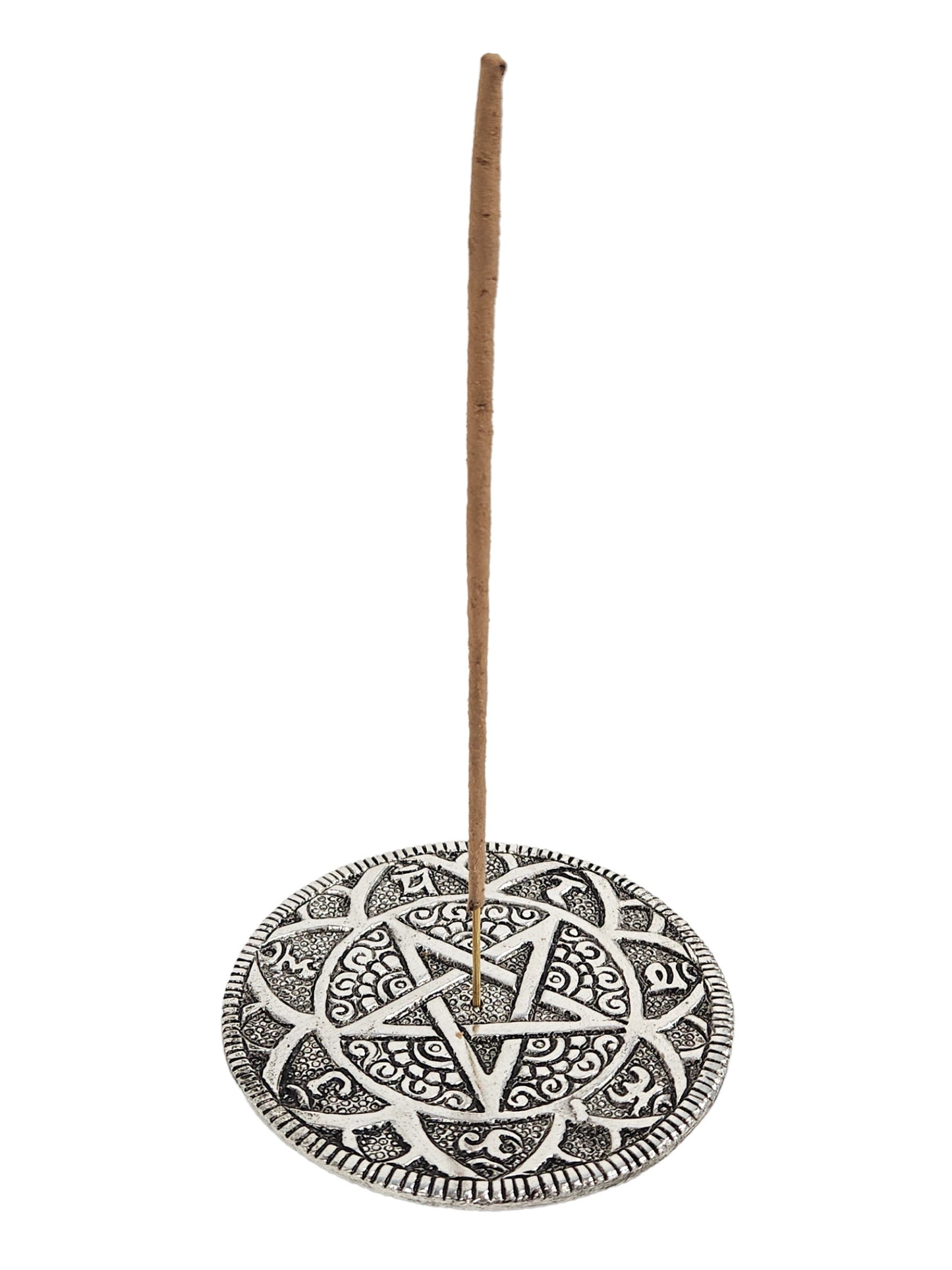 Pentagon Star Round Incense Holder