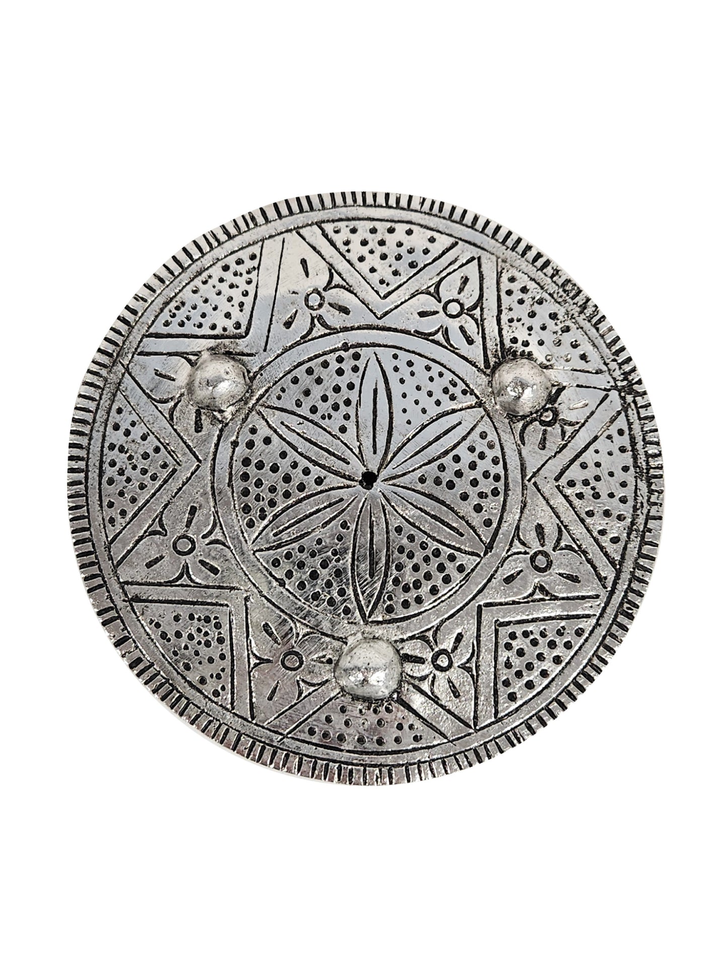 Pentagon Star Round Incense Holder