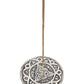 Triquetra Celtic Round Incense Holder