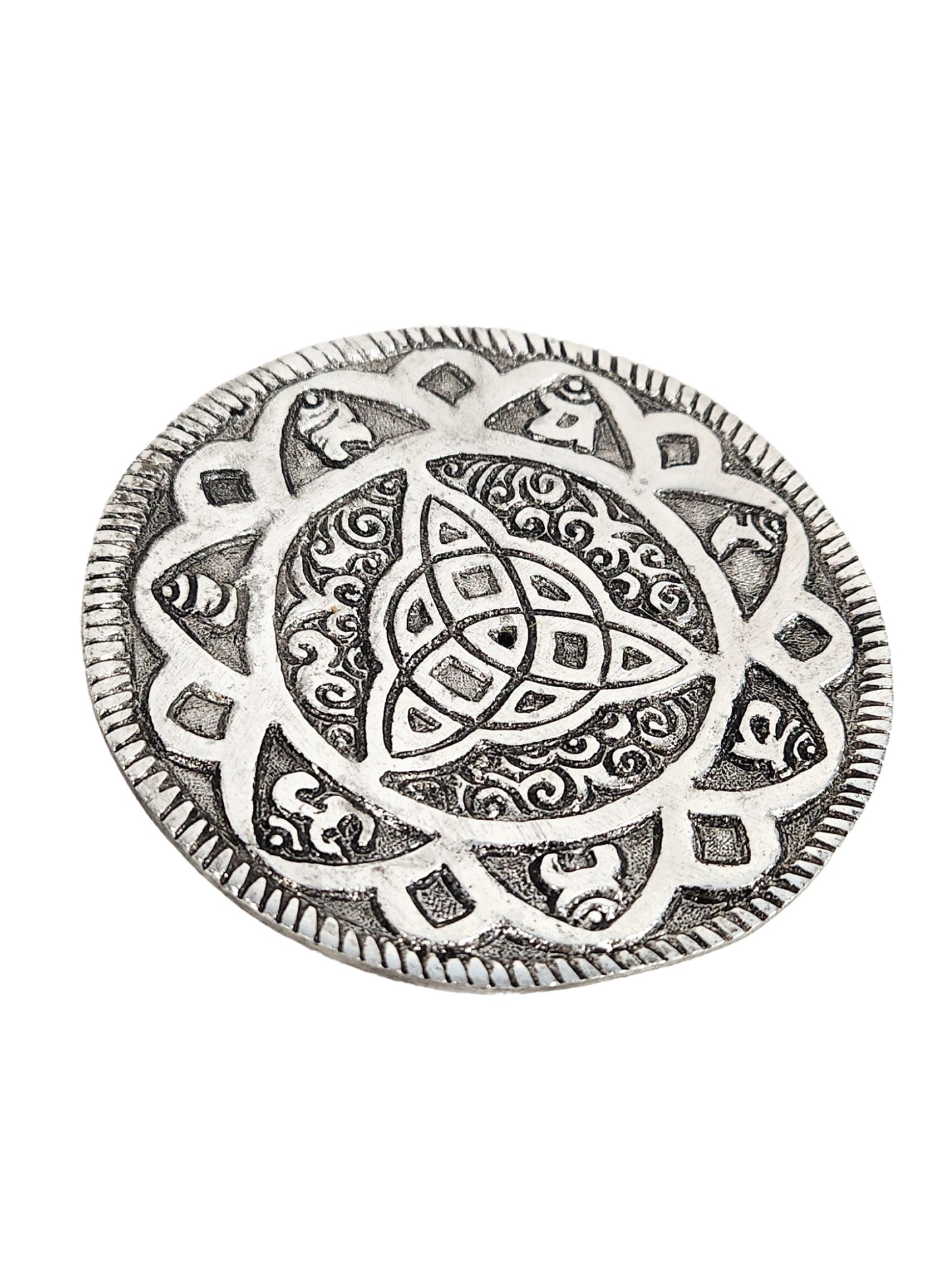 Triquetra Celtic Round Incense Holder