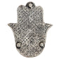 Hamsa Mosaic Multicolor Incense Holder