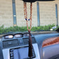 Necklace Rudraksha Sandalwood Tassel
