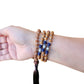Necklace Rudraksha Sandalwood Tassel
