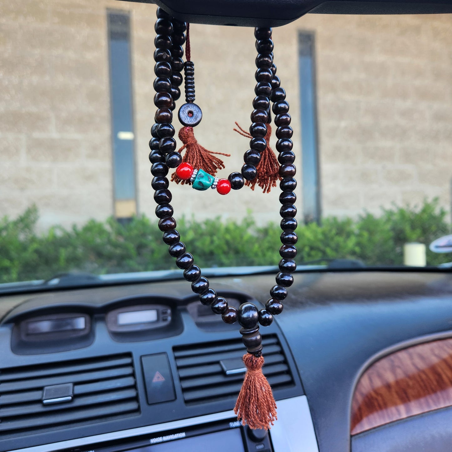 Bone Prayer Mala Beads With Counters