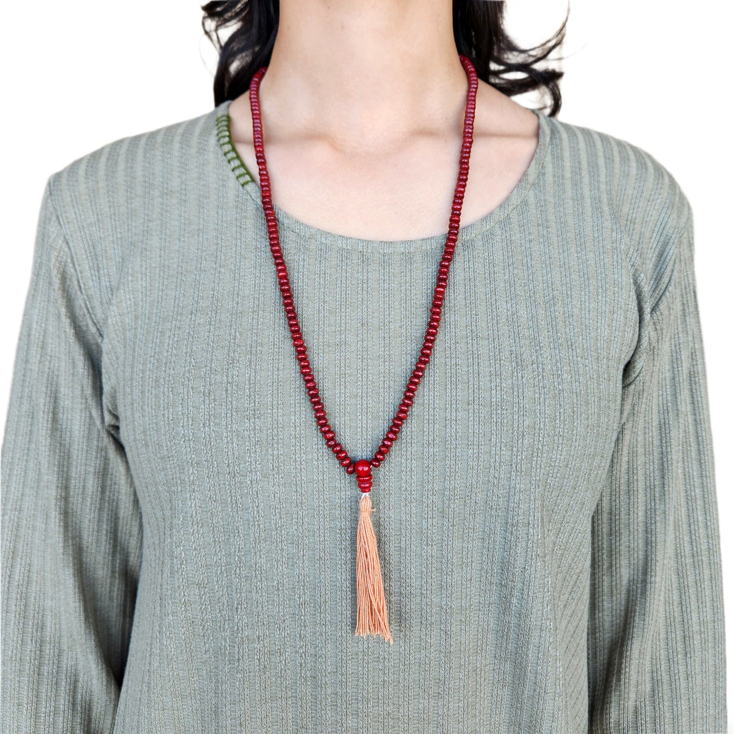 Wooden Prayer Mala Beads