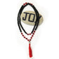 Beaded Tassel Mala Onyx
