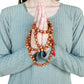 Wood Bead Knotted Mala