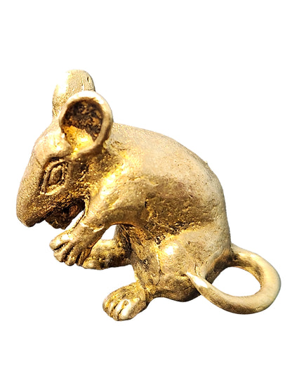 Brass Spirit Animal Mini Statues- Elephant