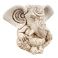White Blessing Ganesh Statue