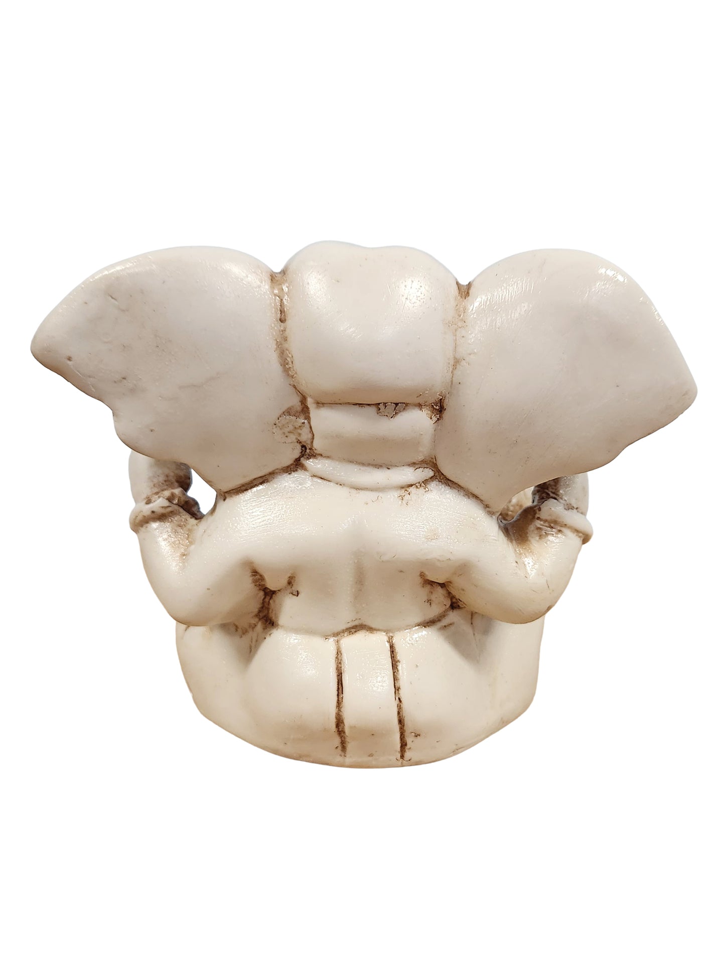 White Blessing Ganesh Statue