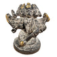 Panchamukhi Hanuman Black Brass Statue Sand Finish