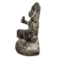 Panchamukhi Hanuman Black Brass Statue Sand Finish
