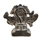 Panchamukhi Hanuman Black Brass Statue Sand Finish