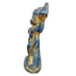 Hanuman Brass Statue Blue Sand Finish