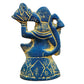 Hanuman Brass Statue Blue Sand Finish