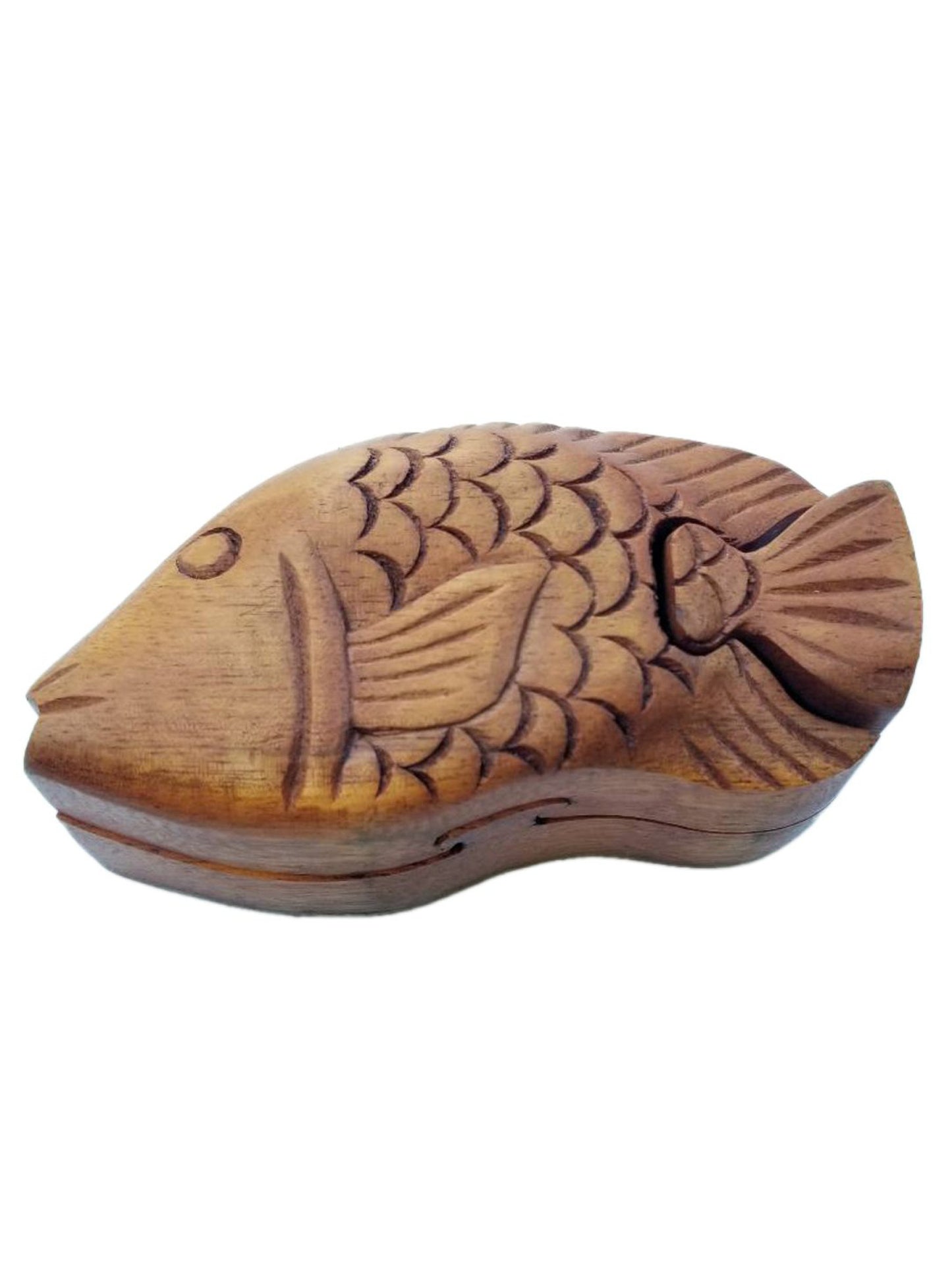 Fish Puzzle Wooden Box