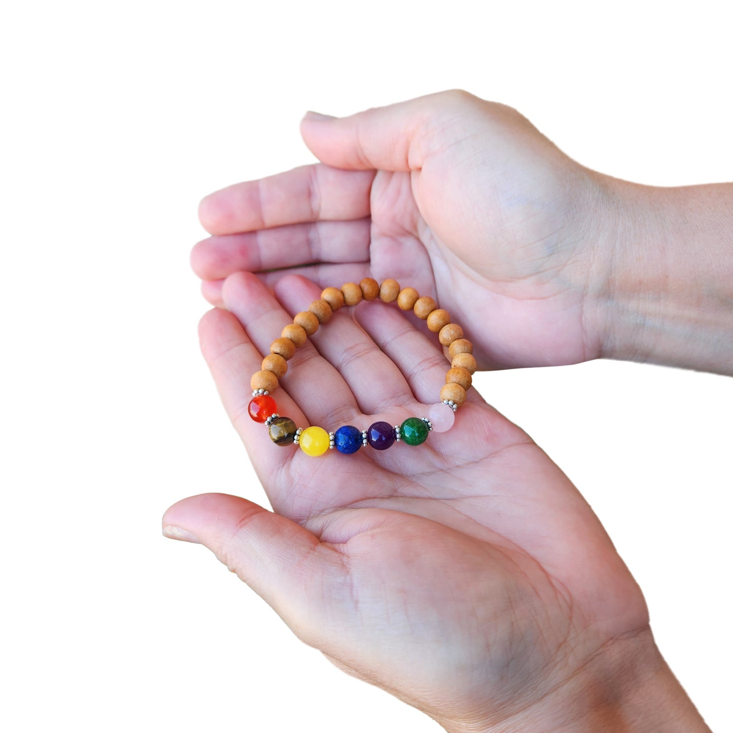 Seven Chakras Beaded Bracelet