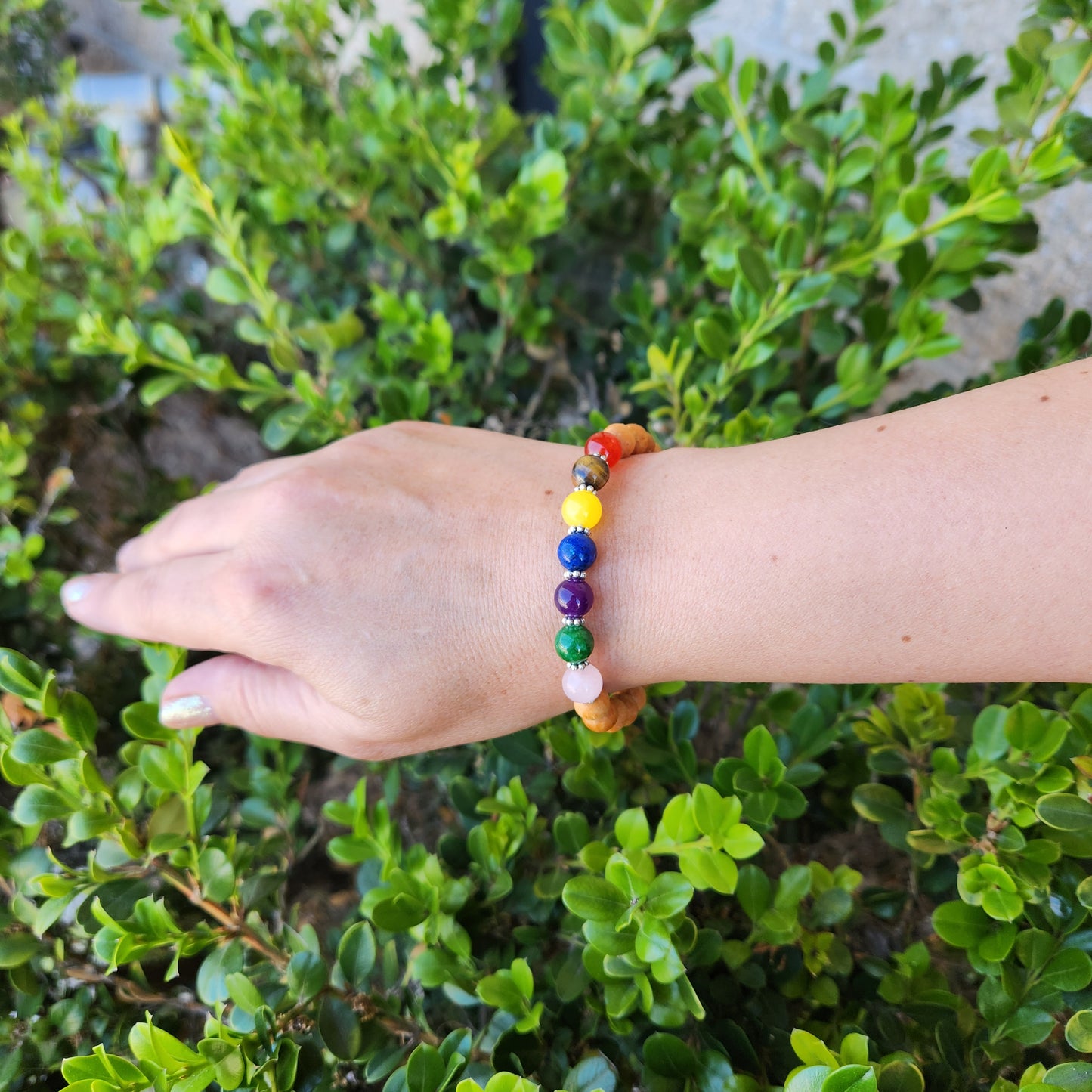 Seven Chakras Beaded Bracelet