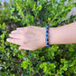 Evil Eye Blue Beaded Bracelet