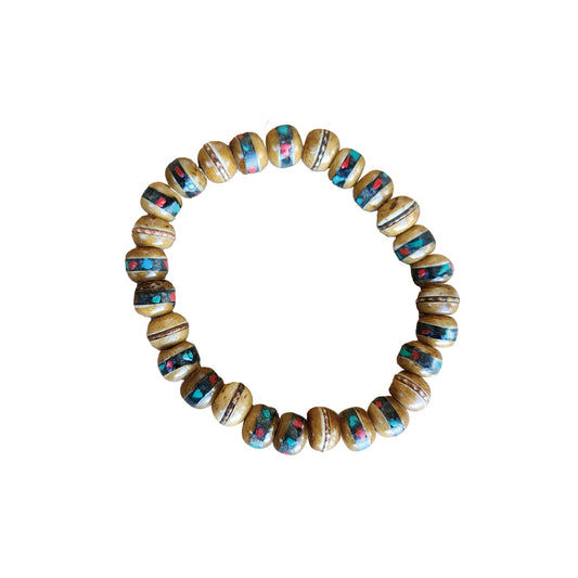 Bone Hand Carved Bracelet