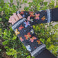 Handmade Knit Fingerless Gloves Butterflies