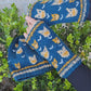 Handmade Knit Fingerless Gloves Cat