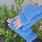 Handmade Mittens Cable Knit Flip Cover