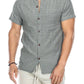 Men's wear | Button Up Shirt Solid Color | Men's Clothing