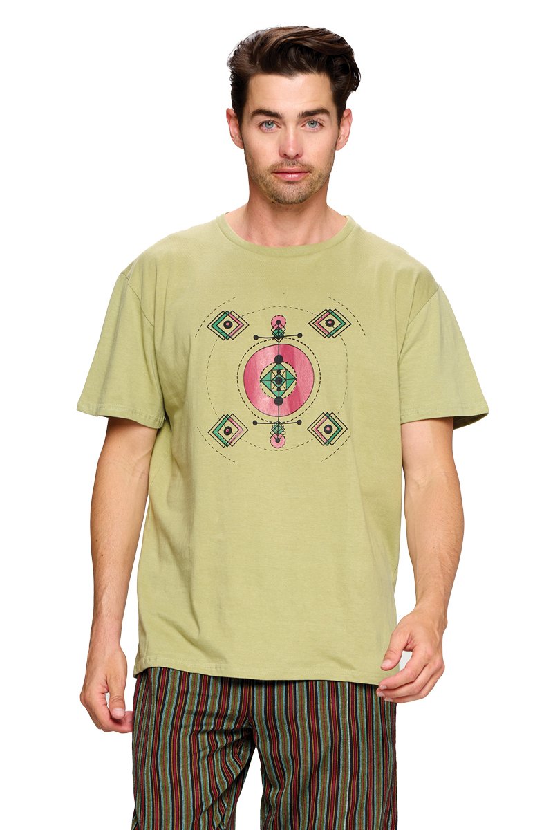Men's Sacred Geometry T shirt