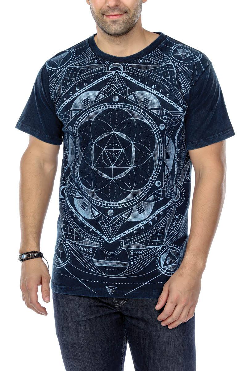 T-Shirt Sacred Geometry Print