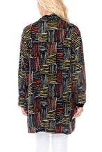 Cardigan Loose Fit Colorful Print